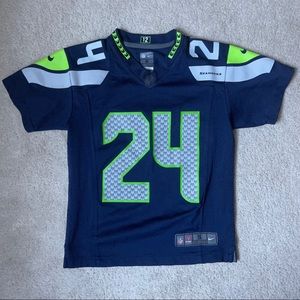 Seattle Seahawks Marshawn Lynch Jersey - YOUTH S